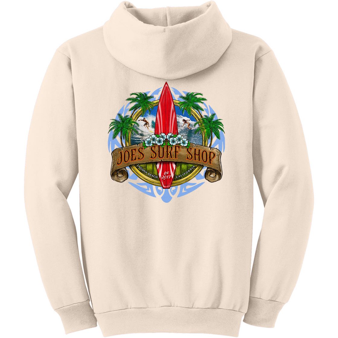 Joe's Surf Shop Longboard Pullover Surf Hoodie - Angler's Pro Tackle & Outdoors