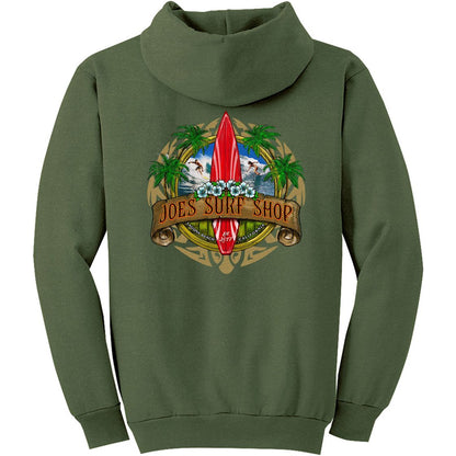 Joe's Surf Shop Longboard Pullover Surf Hoodie - Angler's Pro Tackle & Outdoors