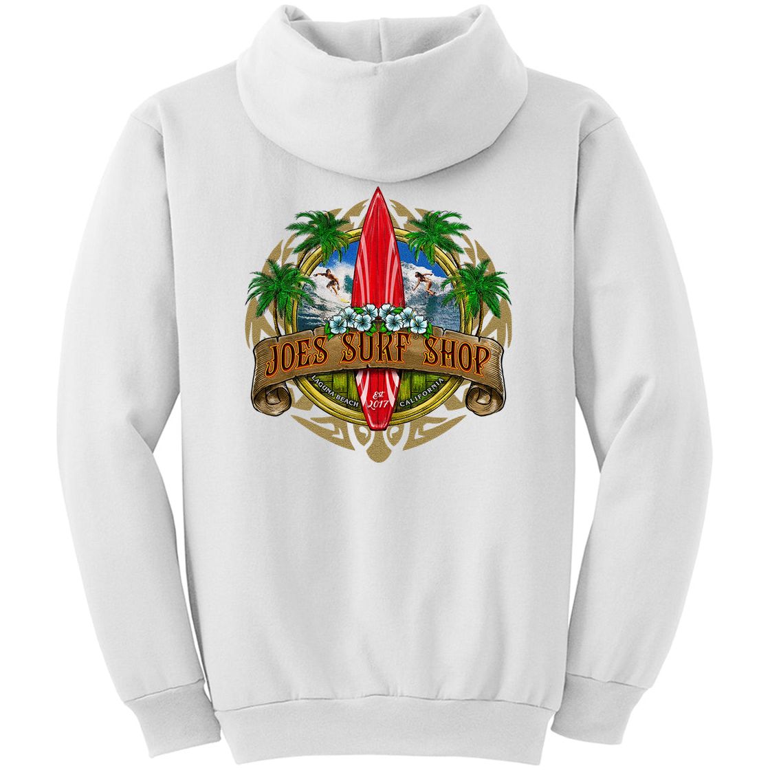 Joe's Surf Shop Longboard Pullover Surf Hoodie - Angler's Pro Tackle & Outdoors