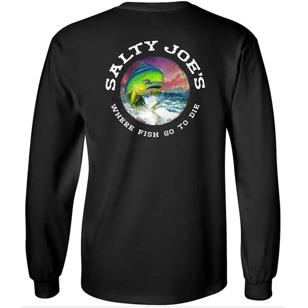 Joe's Surf Shop Mahi Mahi Long Sleeve Tee - Angler's Pro Tackle & Outdoors