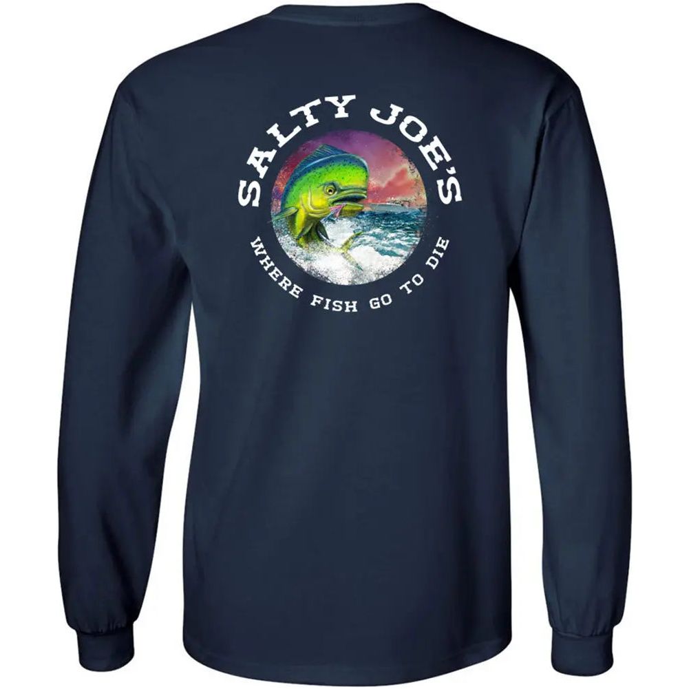 Joe's Surf Shop Mahi Mahi Long Sleeve Tee - Angler's Pro Tackle & Outdoors