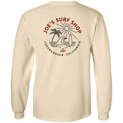 Joe's Surf Shop Men's Beach Life Long Sleeve Tee - Angler's Pro Tackle & Outdoors