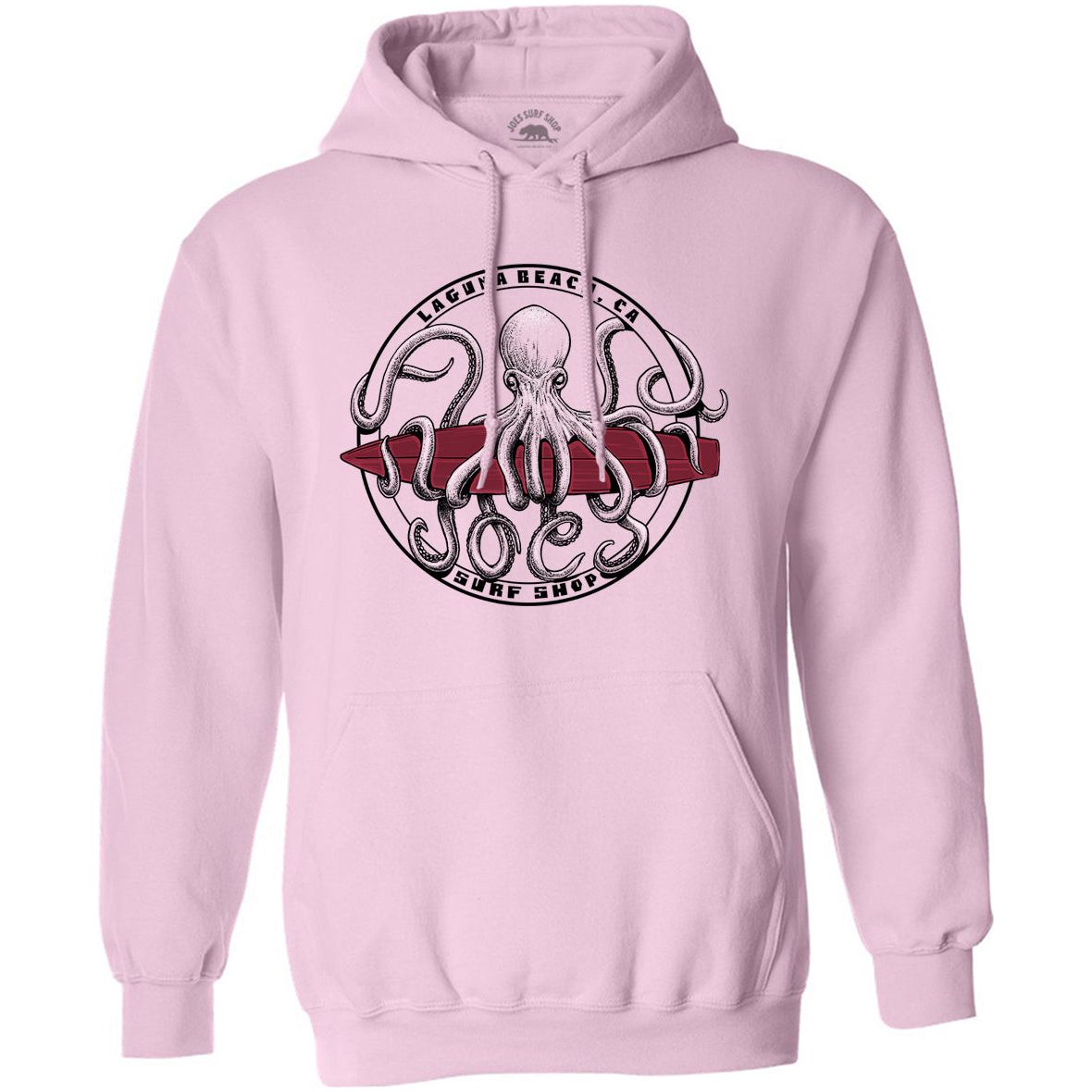 Joe's Surf Shop Octopus Meets Surfboard Hoodie - Angler's Pro Tackle & Outdoors