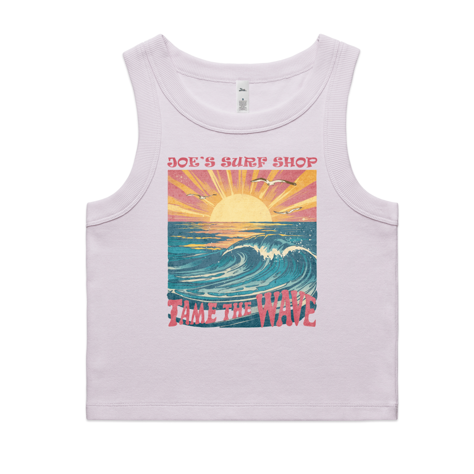 Joe's Surf Shop Organic Rib Crop Tank - Angler's Pro Tackle & Outdoors