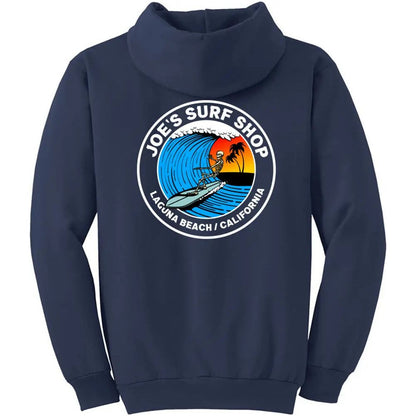 Joe's Surf Shop Skeleton Surfer Hoodie - Angler's Pro Tackle & Outdoors