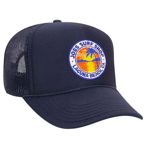 Joe's Surf Shop Sunset Patch Foam Trucker Hat - Angler's Pro Tackle & Outdoors