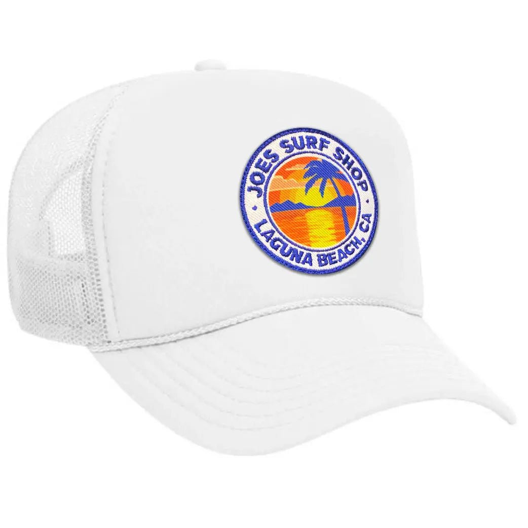 Joe's Surf Shop Sunset Patch Foam Trucker Hat - Angler's Pro Tackle & Outdoors