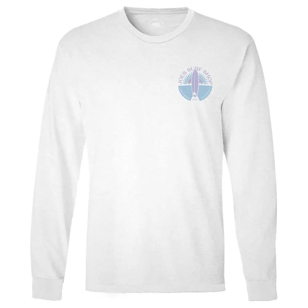 Joe's Surf Shop Sunset Scene Beach Wash® Garment Dyed Long Sleeve Tee - Angler's Pro Tackle & Outdoors