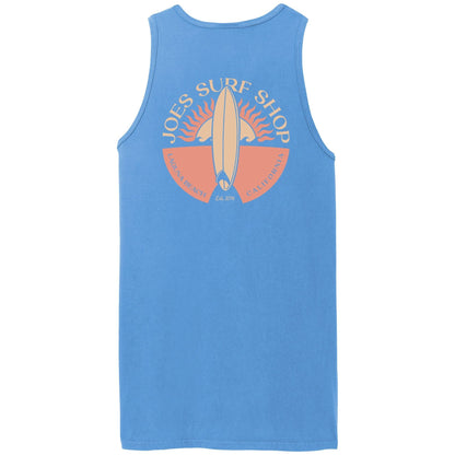 Joe's Surf Shop Sunset Scene Beach Wash® Garment - Dyed Tank Top - Angler's Pro Tackle & Outdoors