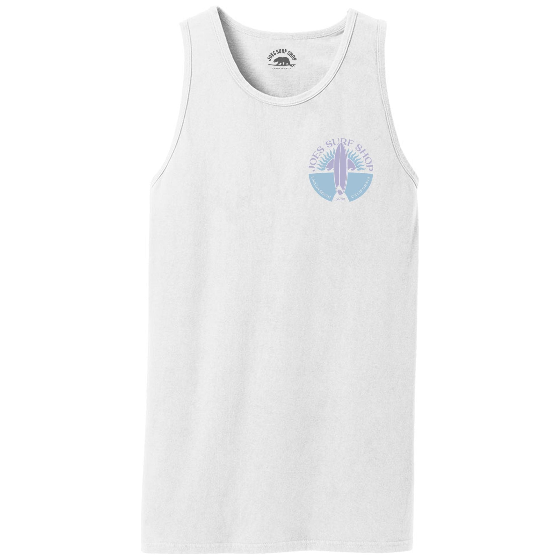 Joe's Surf Shop Sunset Scene Beach Wash® Garment - Dyed Tank Top - Angler's Pro Tackle & Outdoors