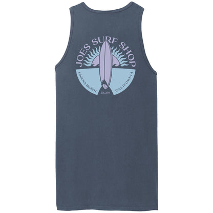 Joe's Surf Shop Sunset Scene Beach Wash® Garment - Dyed Tank Top - Angler's Pro Tackle & Outdoors