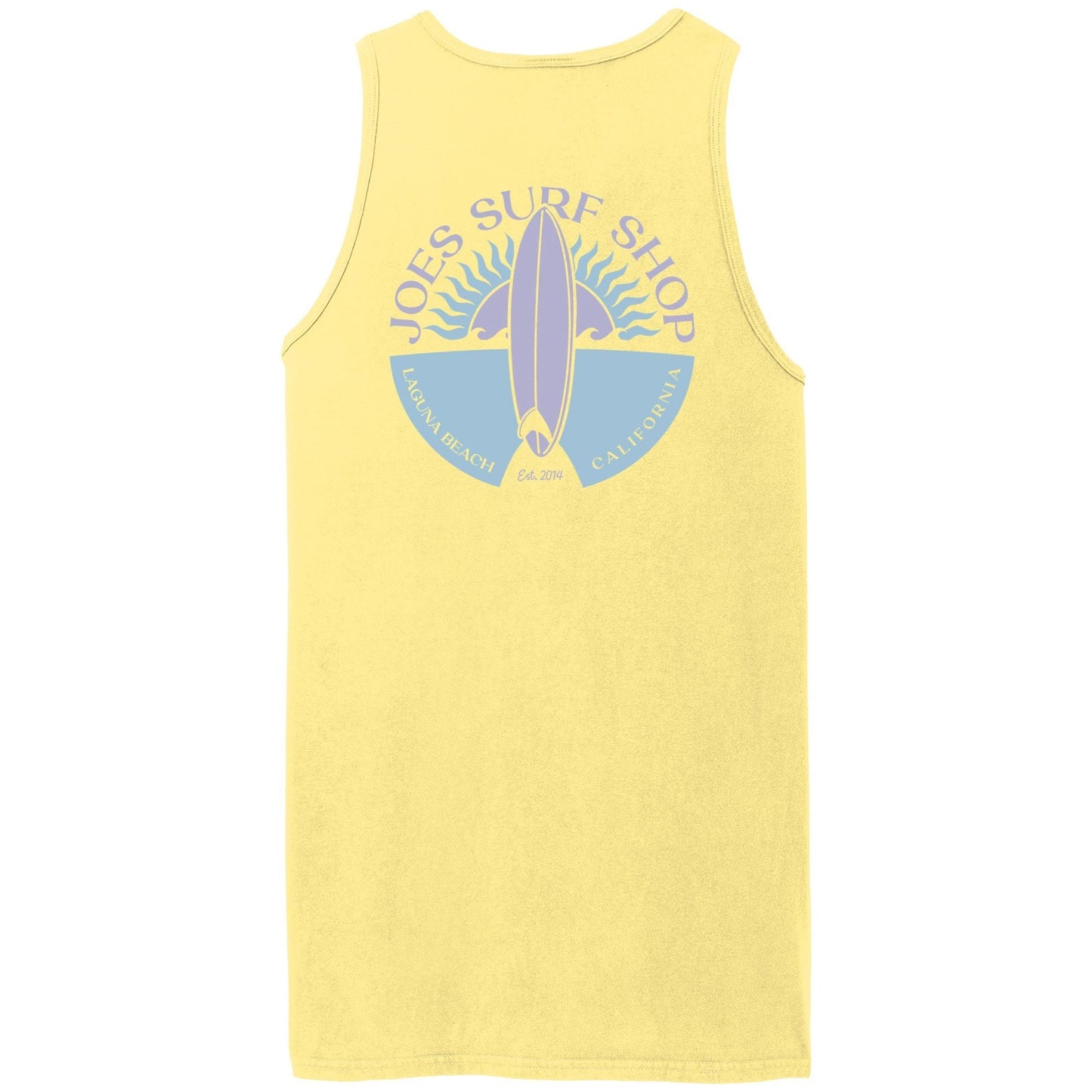 Joe's Surf Shop Sunset Scene Beach Wash® Garment - Dyed Tank Top - Angler's Pro Tackle & Outdoors
