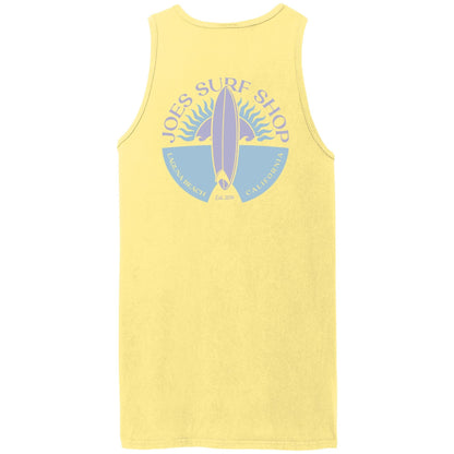 Joe's Surf Shop Sunset Scene Beach Wash® Garment - Dyed Tank Top - Angler's Pro Tackle & Outdoors