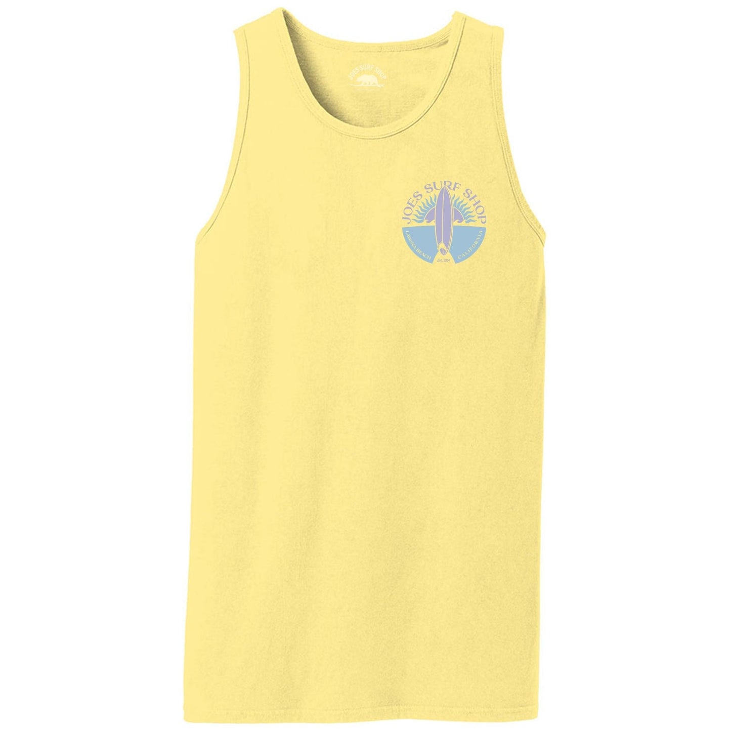 Joe's Surf Shop Sunset Scene Beach Wash® Garment - Dyed Tank Top - Angler's Pro Tackle & Outdoors