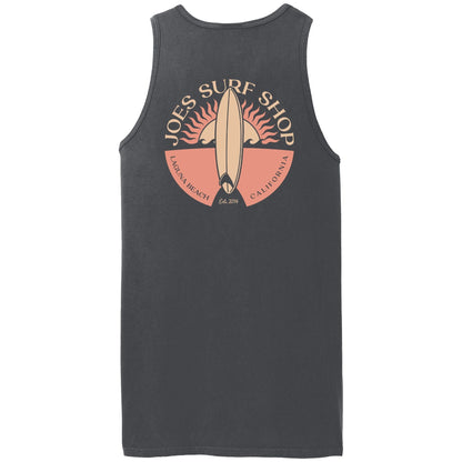 Joe's Surf Shop Sunset Scene Beach Wash® Garment - Dyed Tank Top - Angler's Pro Tackle & Outdoors