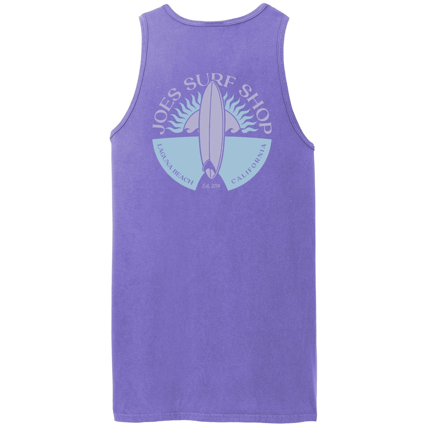 Joe's Surf Shop Sunset Scene Beach Wash® Garment - Dyed Tank Top - Angler's Pro Tackle & Outdoors