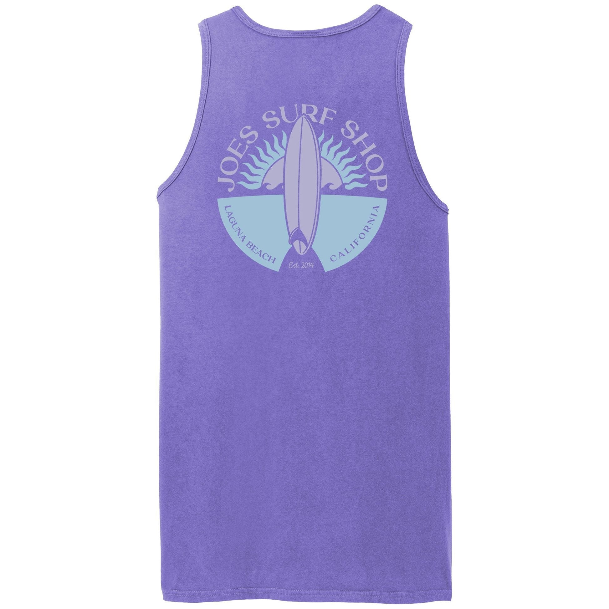 Joe's Surf Shop Sunset Scene Beach Wash® Garment - Dyed Tank Top - Angler's Pro Tackle & Outdoors