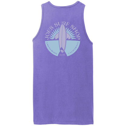Joe's Surf Shop Sunset Scene Beach Wash® Garment - Dyed Tank Top - Angler's Pro Tackle & Outdoors