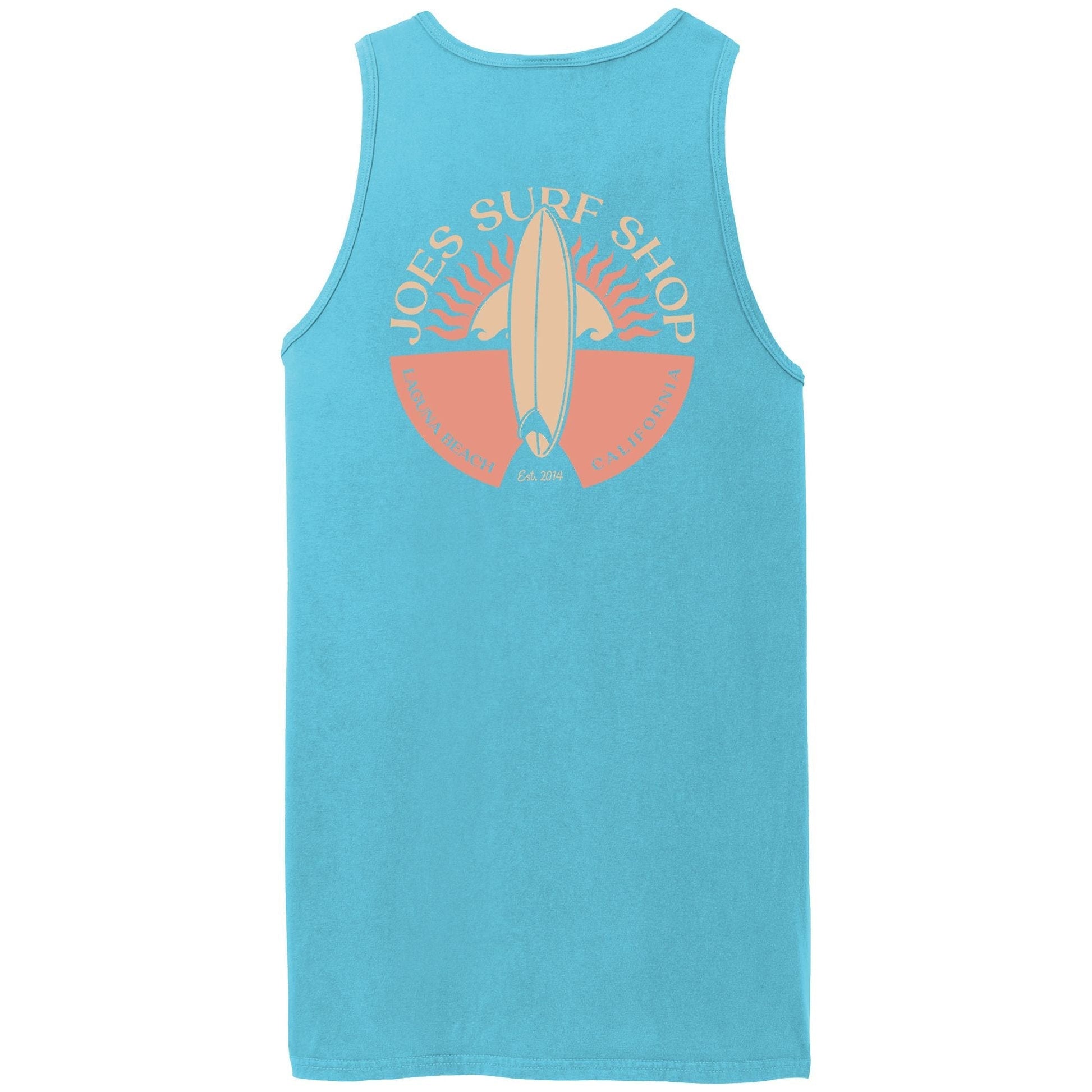 Joe's Surf Shop Sunset Scene Beach Wash® Garment - Dyed Tank Top - Angler's Pro Tackle & Outdoors