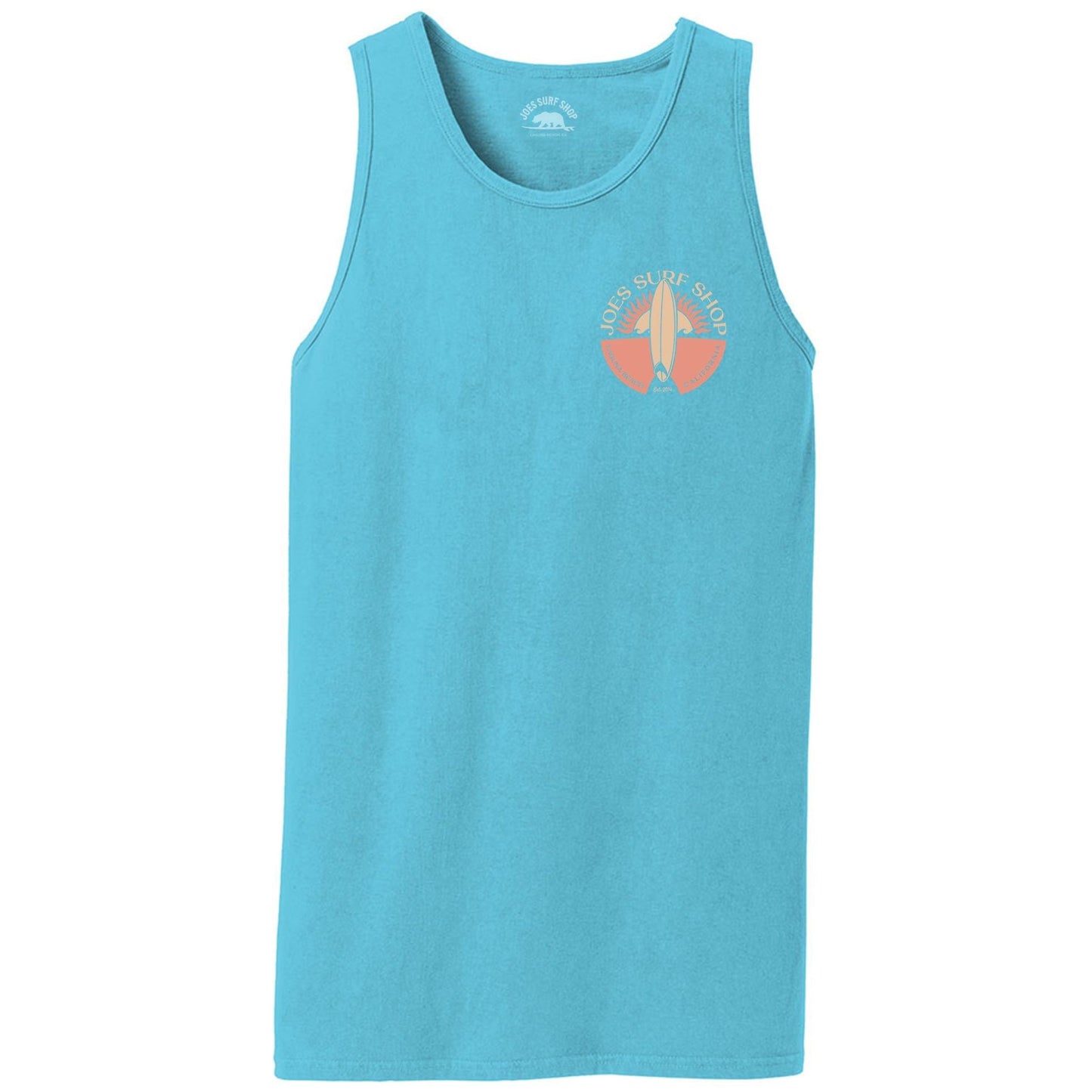 Joe's Surf Shop Sunset Scene Beach Wash® Garment - Dyed Tank Top - Angler's Pro Tackle & Outdoors