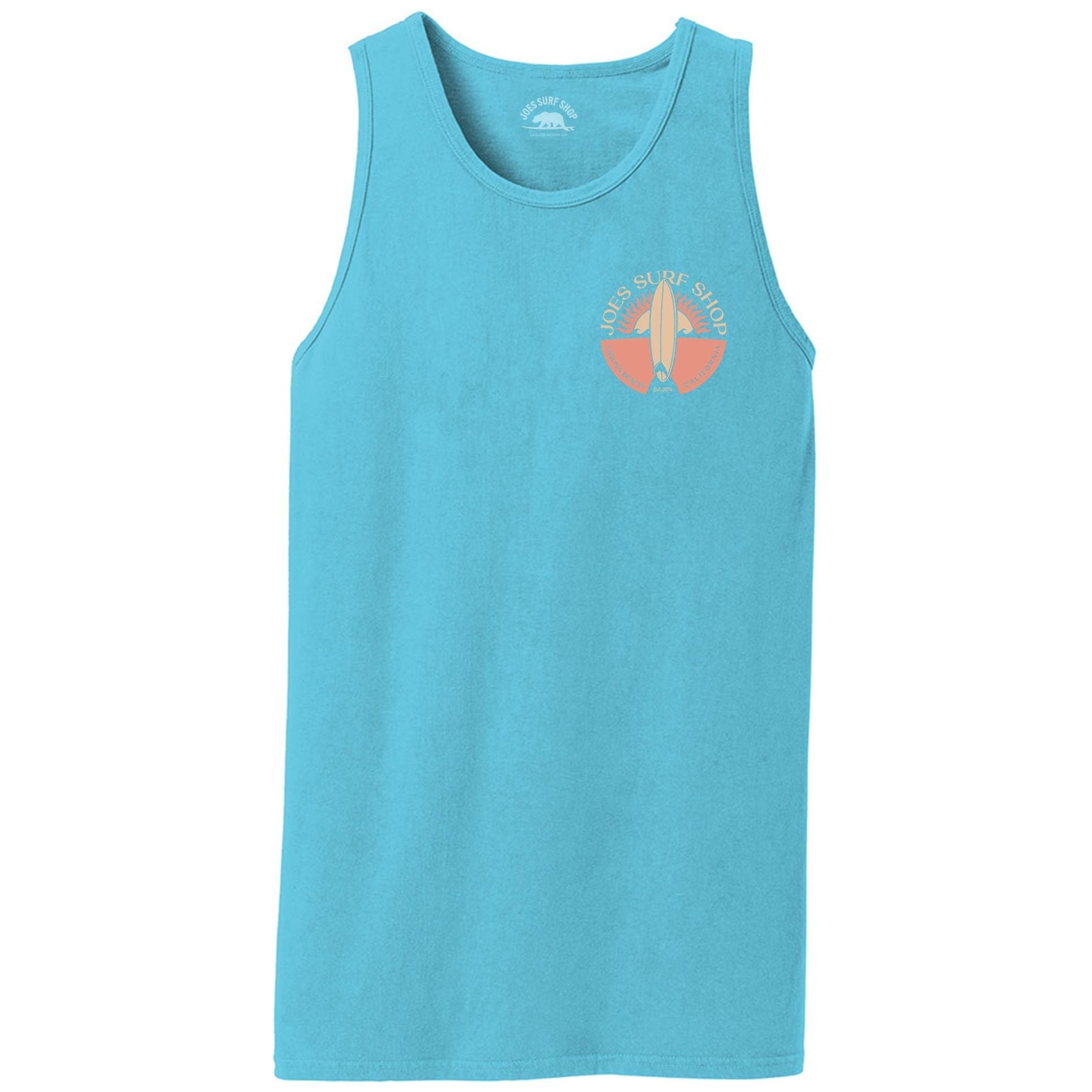 Joe's Surf Shop Sunset Scene Beach Wash® Garment - Dyed Tank Top - Angler's Pro Tackle & Outdoors