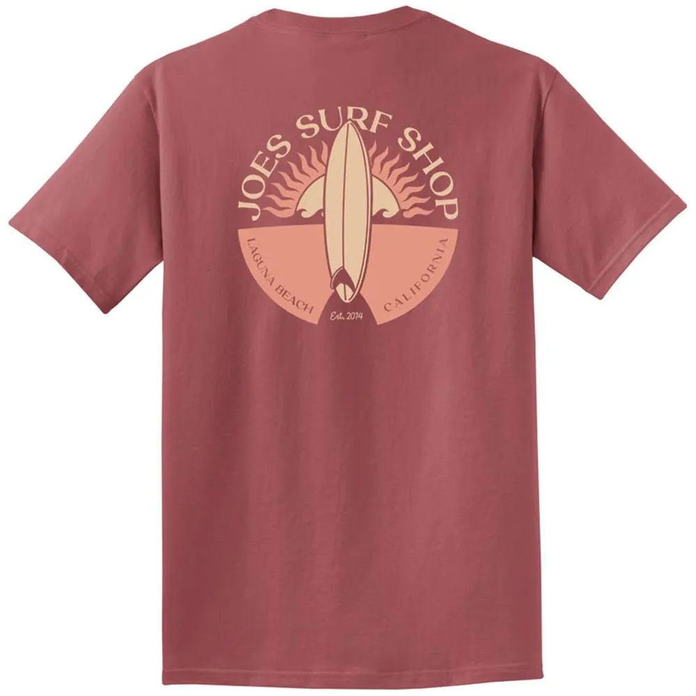 Joe's Surf Shop Sunset Scene Beach Wash® Garment - Dyed Tee - Angler's Pro Tackle & Outdoors