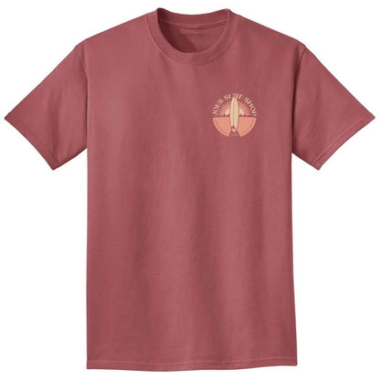 Joe's Surf Shop Sunset Scene Beach Wash® Garment - Dyed Tee - Angler's Pro Tackle & Outdoors
