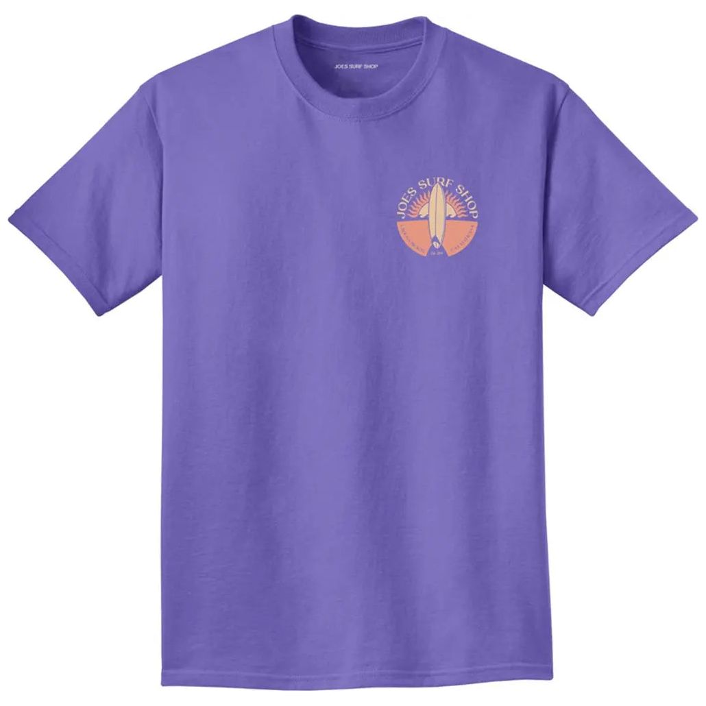 Joe's Surf Shop Sunset Scene Beach Wash® Garment - Dyed Tee - Angler's Pro Tackle & Outdoors