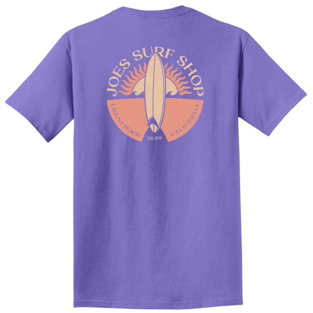 Joe's Surf Shop Sunset Scene Beach Wash® Garment - Dyed Tee - Angler's Pro Tackle & Outdoors