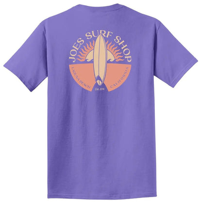 Joe's Surf Shop Sunset Scene Beach Wash® Garment - Dyed Tee - Angler's Pro Tackle & Outdoors