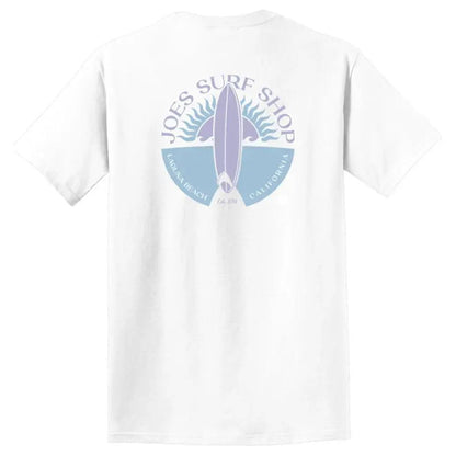 Joe's Surf Shop Sunset Scene Beach Wash® Garment - Dyed Tee - Angler's Pro Tackle & Outdoors