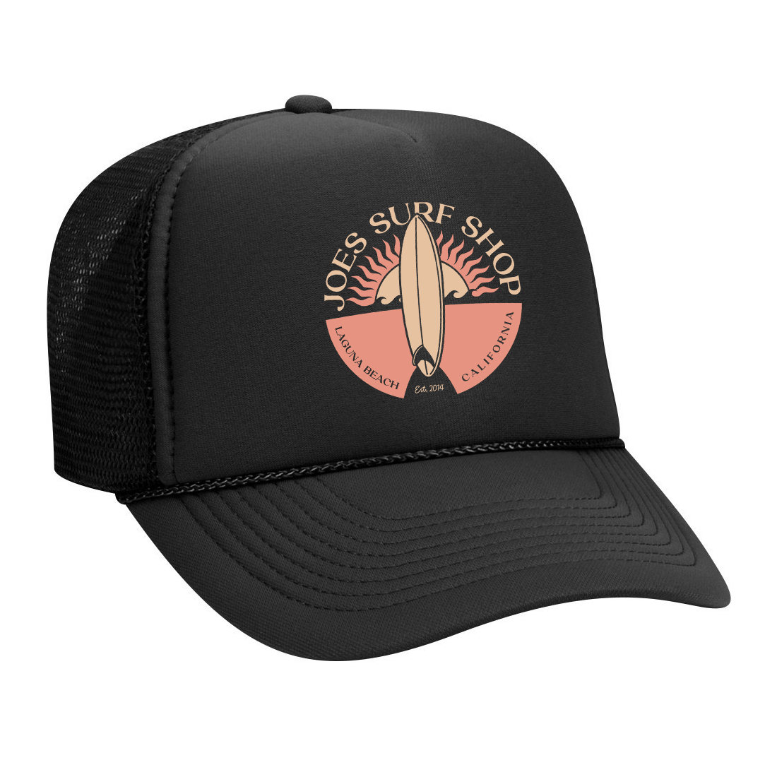 Joe's Surf Shop Sunset Scene Foam Trucker Hat - Angler's Pro Tackle & Outdoors