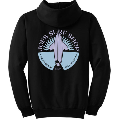 Joe's Surf Shop Sunset Scene Pullover Surf Hoodie - Angler's Pro Tackle & Outdoors