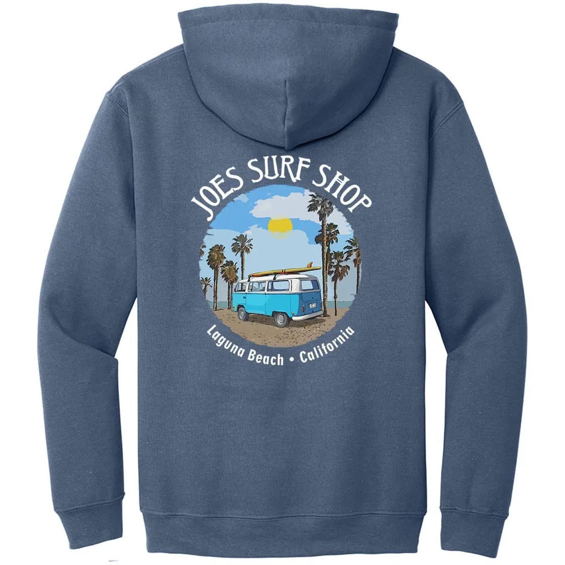 Joe's Surf Shop Surf Bus Beach Hoodie - Angler's Pro Tackle & Outdoors
