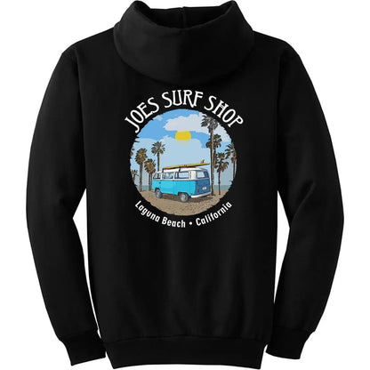 Joe's Surf Shop Surf Bus Beach Hoodie - Angler's Pro Tackle & Outdoors