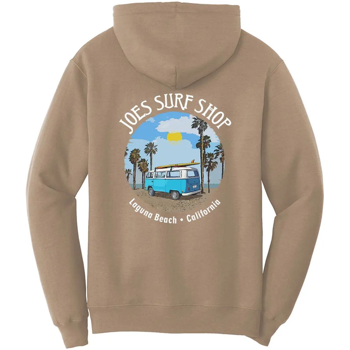 Joe's Surf Shop Surf Bus Beach Hoodie - Angler's Pro Tackle & Outdoors