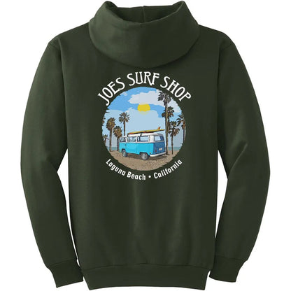 Joe's Surf Shop Surf Bus Beach Hoodie - Angler's Pro Tackle & Outdoors