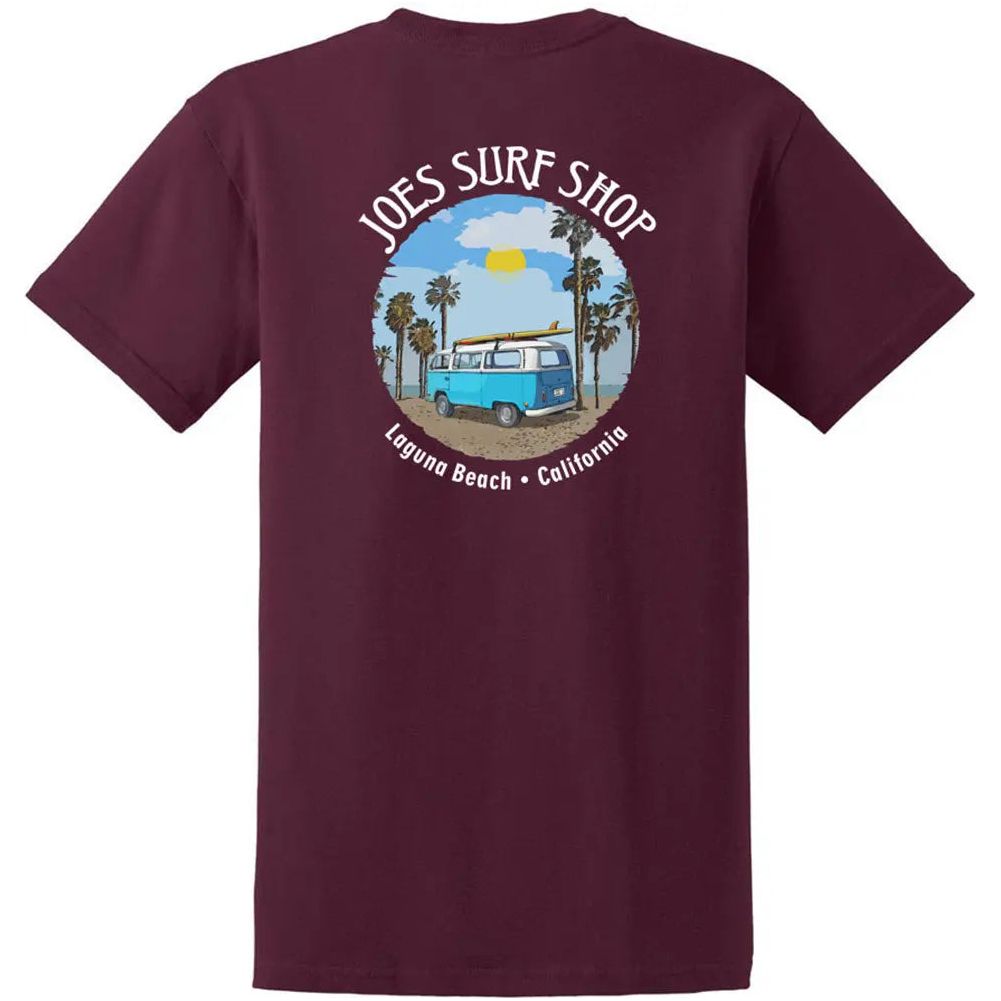 Joe's Surf Shop Surf Bus Heavyweight Cotton Tee - Angler's Pro Tackle & Outdoors