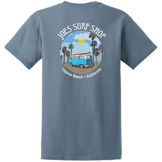 Joe's Surf Shop Surf Bus Heavyweight Cotton Tee - Angler's Pro Tackle & Outdoors