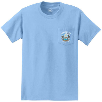 Joe's Surf Shop Surf Bus Heavyweight Pocket Tee - Angler's Pro Tackle & Outdoors