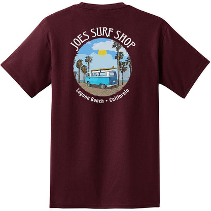 Joe's Surf Shop Surf Bus Heavyweight Pocket Tee - Angler's Pro Tackle & Outdoors