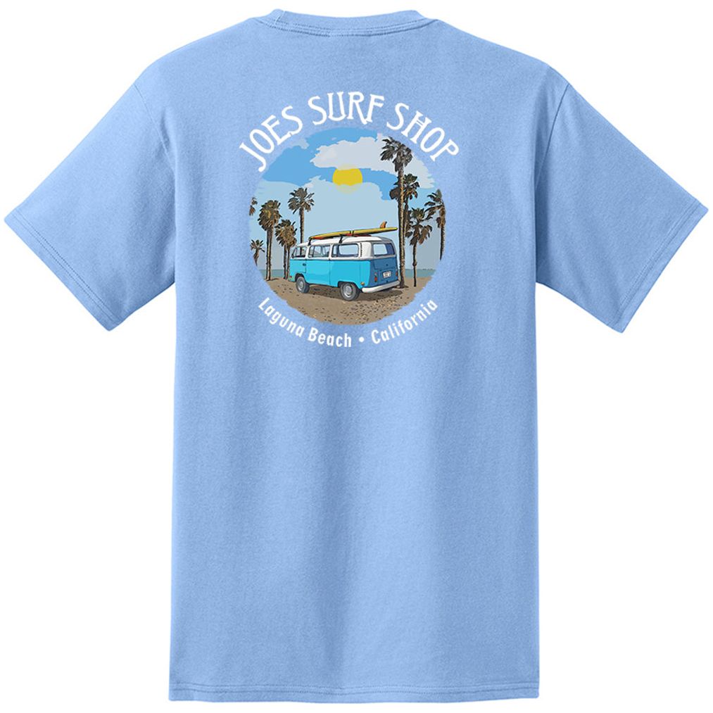 Joe's Surf Shop Surf Bus Heavyweight Pocket Tee - Angler's Pro Tackle & Outdoors