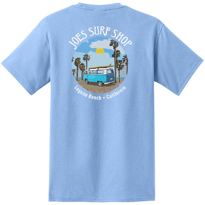 Joe's Surf Shop Surf Bus Heavyweight Pocket Tee - Angler's Pro Tackle & Outdoors