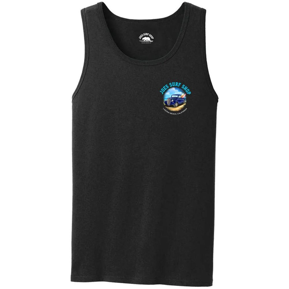 Joe's Surf Shop Surf Truck Beach Tank Top - Angler's Pro Tackle & Outdoors
