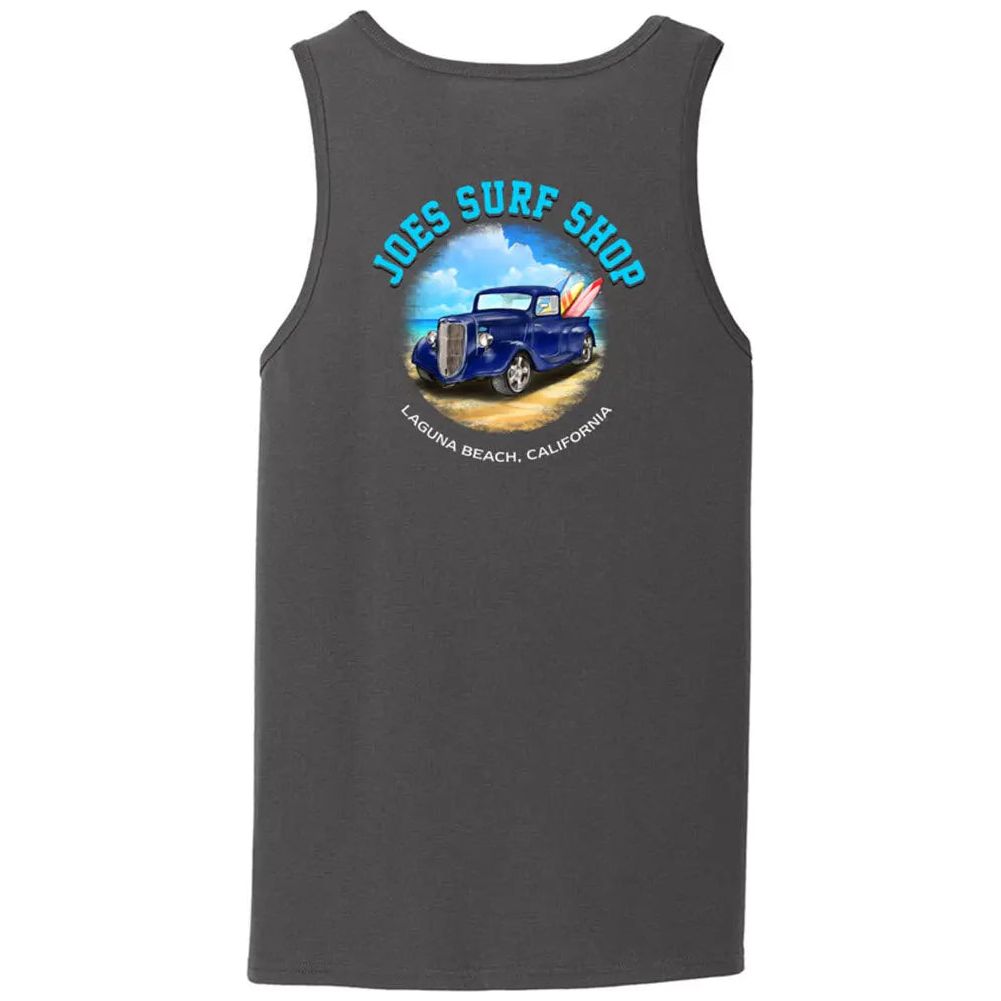 Joe's Surf Shop Surf Truck Beach Tank Top - Angler's Pro Tackle & Outdoors