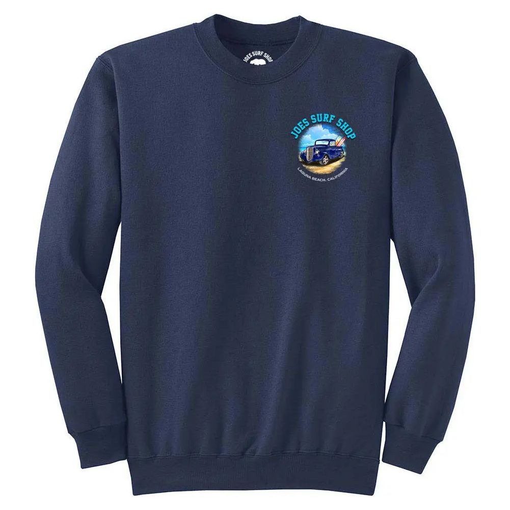 Joe's Surf Shop Surf Truck Crewneck - Angler's Pro Tackle & Outdoors