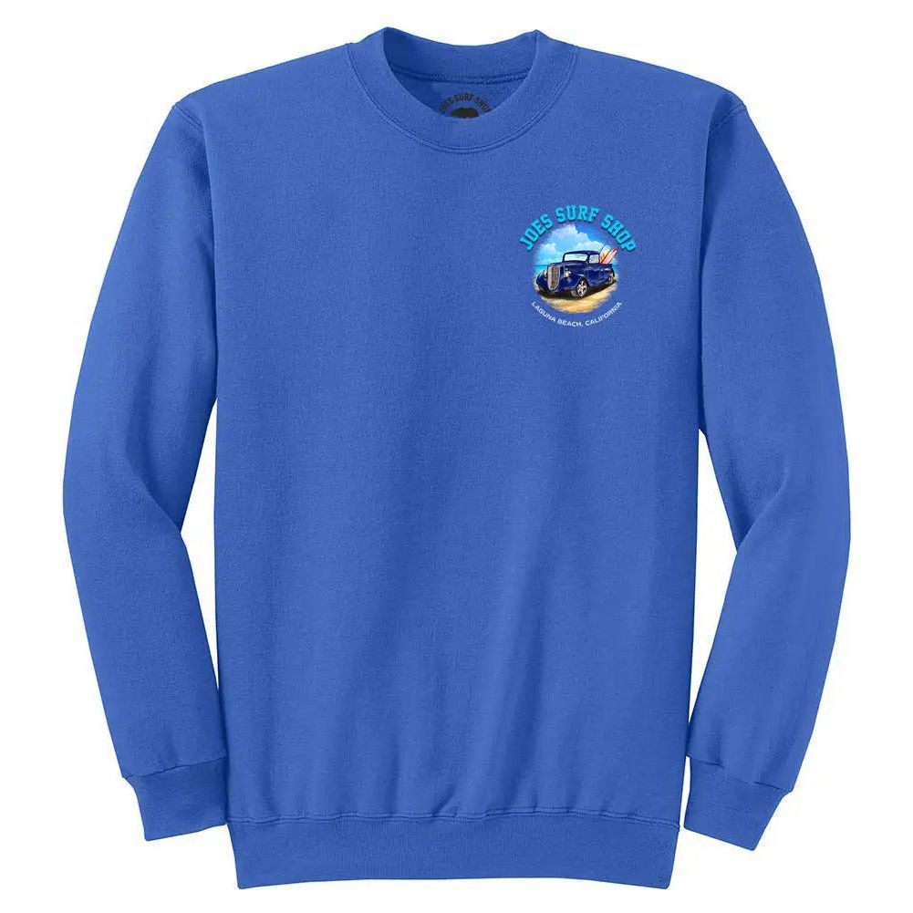 Joe's Surf Shop Surf Truck Crewneck - Angler's Pro Tackle & Outdoors