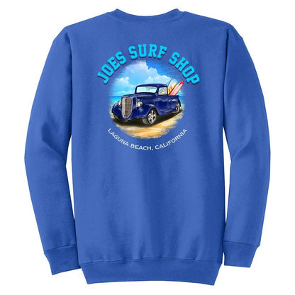 Joe's Surf Shop Surf Truck Crewneck - Angler's Pro Tackle & Outdoors