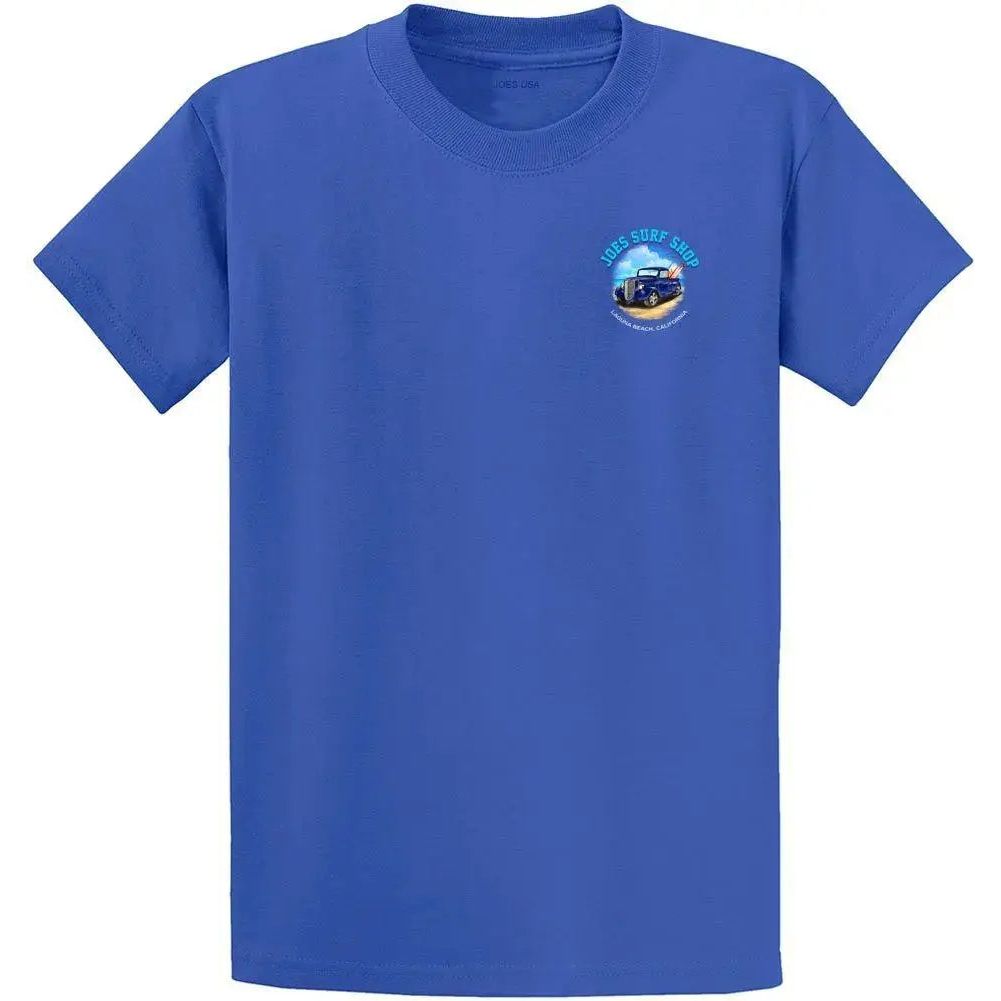 Joe's Surf Shop Surf Truck Design Heavyweight Cotton Tee - Angler's Pro Tackle & Outdoors