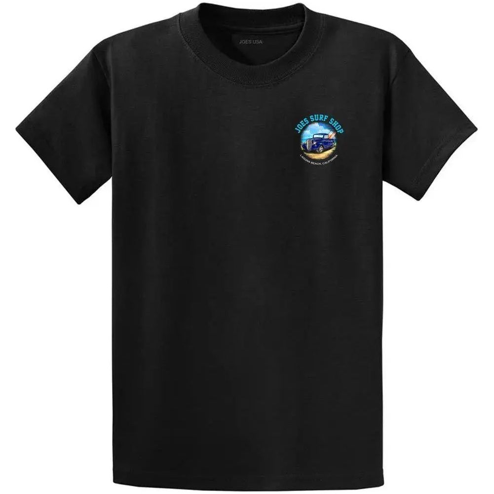 Joe's Surf Shop Surf Truck Design Heavyweight Cotton Tee - Angler's Pro Tackle & Outdoors